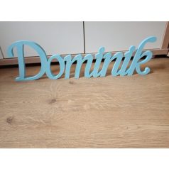 Polcra tehető dekornév, dekorbetű, fotózási kellék